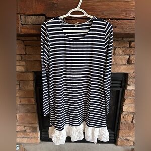 Jodifil Navy Stripe Tunic